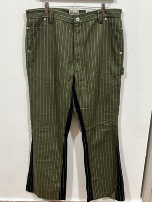 Gallery Dept. Business Carpenter Flare Olive Size 34 NEW 100% AUTHENTIC
