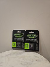 Reveal by Tactacam Full-Size 32GB SD Card LOT OF 2 Sealed Packs Free Shipping