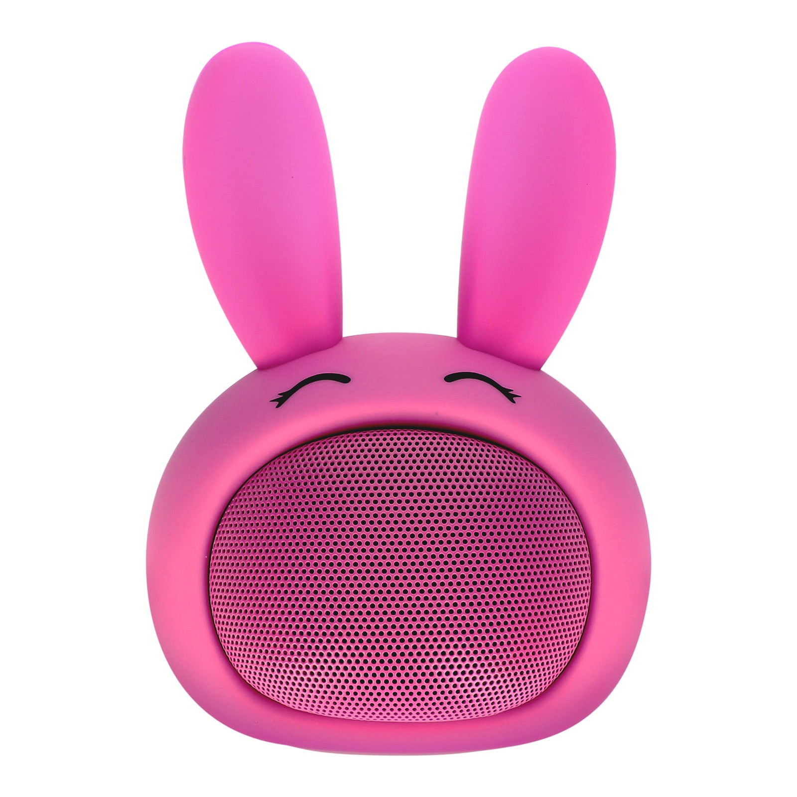 Enceinte Bluetooth 3W lapin moxie mini haut-parleur compact de couleur rose