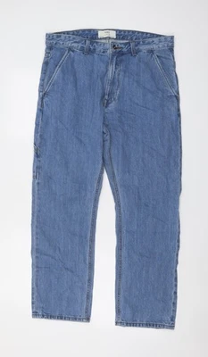Mens UK Size 32 in Marks and Spencer Regular Fit Straight Jeans - Image 1 of 4