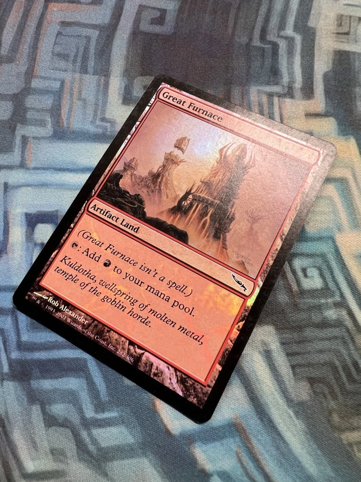 MTG Foil Great Furnace EX/LP- Mirrodin - Image 4 of 4