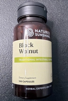 Nature'S Sunshine Black Walnut 100 Capsules 01/2029