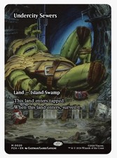 Undercity Sewers (Borderless) #0020 Non-Foil Teenage Mutant Ninja Turtles MTG NM
