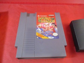 Double Dragon I (Nintendo NES) COMPLETE w/ Box manual game WORKS!