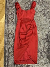 Red House Of Cb Dress Size 12 Loretta