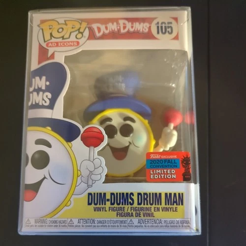 Funko Pop! Vinyl: Ad Icons - Dum-Dums Drum Man - Funko Web (FW) (Exclusive) #105