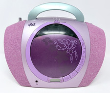 RARE Bratz Doll Yaz Pink CD Player Boombox AM/FM Radio Radio Only Working Y2K