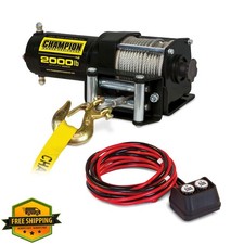 Champion 2000-lb Atv Utv Winch Kit