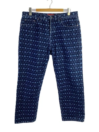 Supreme autres bas 36 coton bleu motif total occasion