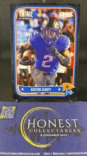 Ashton Jeanty /10 (RC, SP) - 2024 Onyx Vintage Black SP Book-End 10/10 #OVASJE