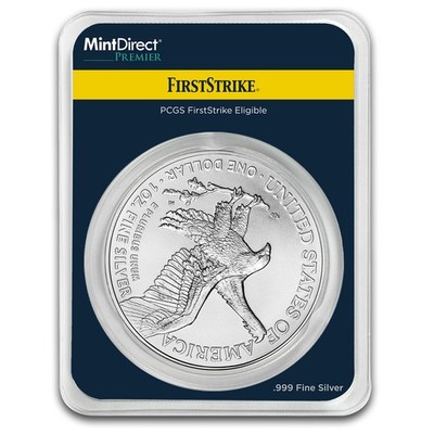 2025 1 oz Silver American Eagle (MD Premier + PCGS FirstStrike