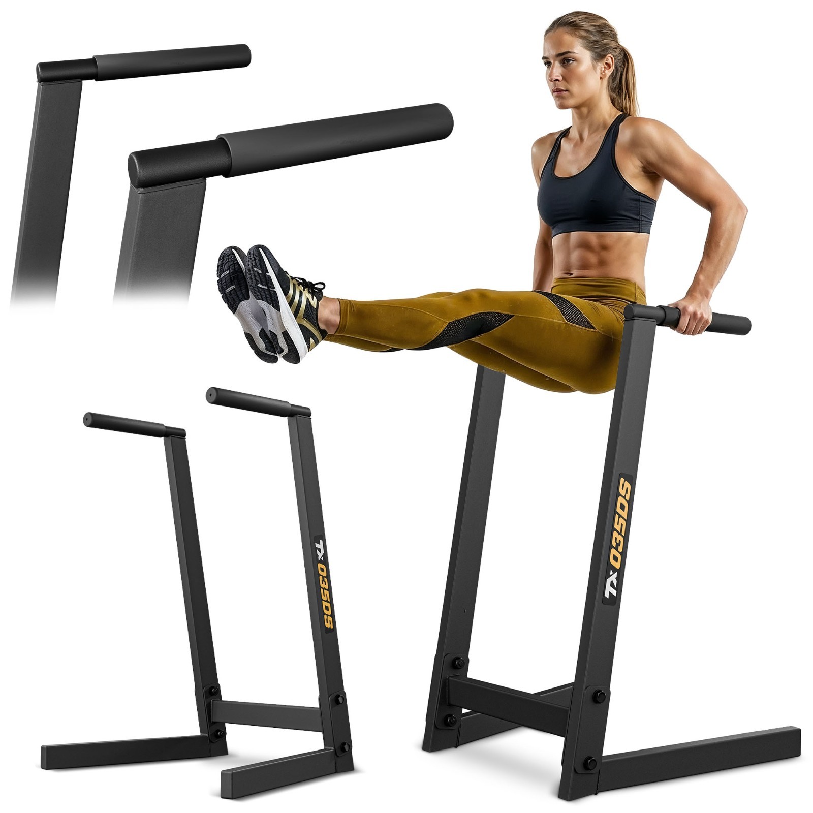 Dip Station Dip Barren Stahl Push Up Ständer bis 150 kg TX-035DS TREX SPORT