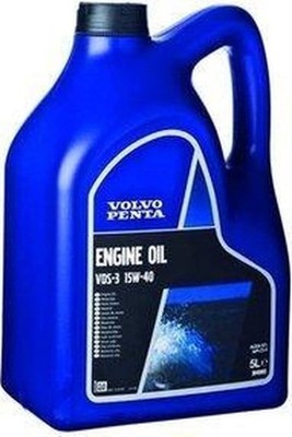 Genuine Volvo Penta 15W-40 Engine Oil VDS-3 Marine Diesel 5 Litre