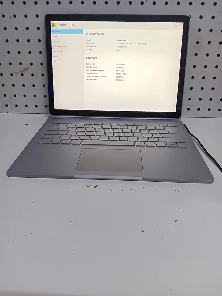 Microsoft Surface Laptop 1769 - FOR PARTS Or Repair, Need Battery, No Os - Image 2 of 4