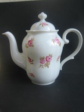 Cafetière Rose Pompadour / Porcelaine Bavaria modèle Barock 2 / Parfait état