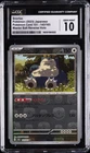 2023 POKEMON JPN POKEMON 151 MASTER BALL REVERSE HOLO SNORLAX CGC 10 GEM MINT