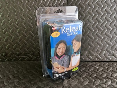 Caldera Releaf Neck Rest Medium 12-15 in Black U-Shaped Moisture Wicking