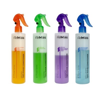 FemMas Bi-Phase 2 Phasen-Leave-in Spray Conditioner 3 x 320ml (39,06 EUR/l)