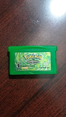 Pokemon LeafGreen Version GBA Nintendo Game Boy Advance AUTHENTIC