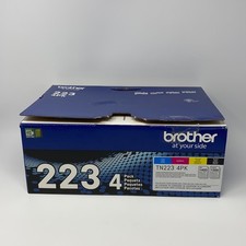 Brother TN223 4PK Standard Yield Toner Set - Black/Cyan/Magenta/Yellow