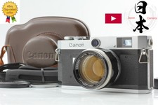 MINT w/ Case Canon P Rangefinder Film Camera 50mm f1.4 Lens L39 LTM From JAPAN