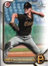 2022 Bowman Draft #BD-176 Michael Kennedy