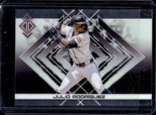 2025 Topps Transcendent Julio Rodriguez Icons Chrome Image Variations #54