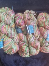 Colinette Enigma Yarn  100gm Skeins Colour Popsicle Cotton Rayon Tape Yarn