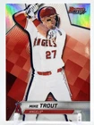2025 Topps Bowman's Best Refractor Mike Trout Angels #26 Baseball Card