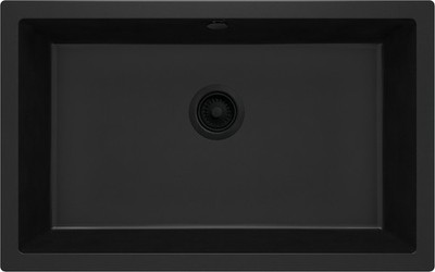 Corda DDS Granitspülbecken, 1Becken, Unterbau Nero, mat ZQA_N