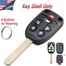 For 2011 2012 2013 2014 Honda Odyssey Keyless Remote Key Fob Shell Case 6 Button