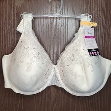 Playtex Secrets Bra 42DD Off White Underwire Padded US4513 New With Tags