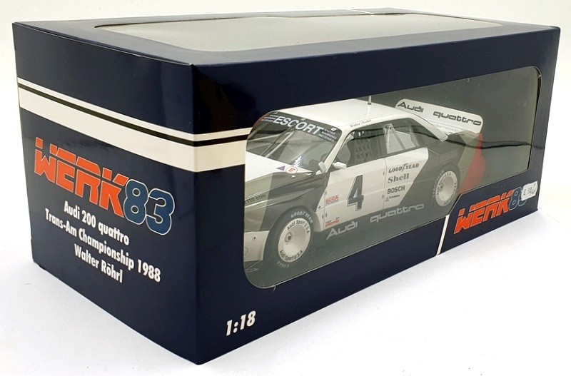 Audi 200 Quattro miniature 1:18 Werk83 pour sublimer la décoration de votre bureau