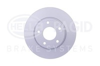 2X Hella Pagid Bremsscheibe Pro 8DD 355 116-241 FüR Dodge Lancer Mitsubishi 8 7