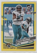 2023 Panini Donruss Press Proof Yellow Foye Oluokun #136 12bq
