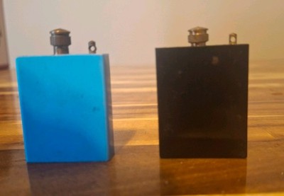 Lot 2 Permanent Match Reusable Match Lighter 1.5'' x 1'' Hong Kong Sparks
