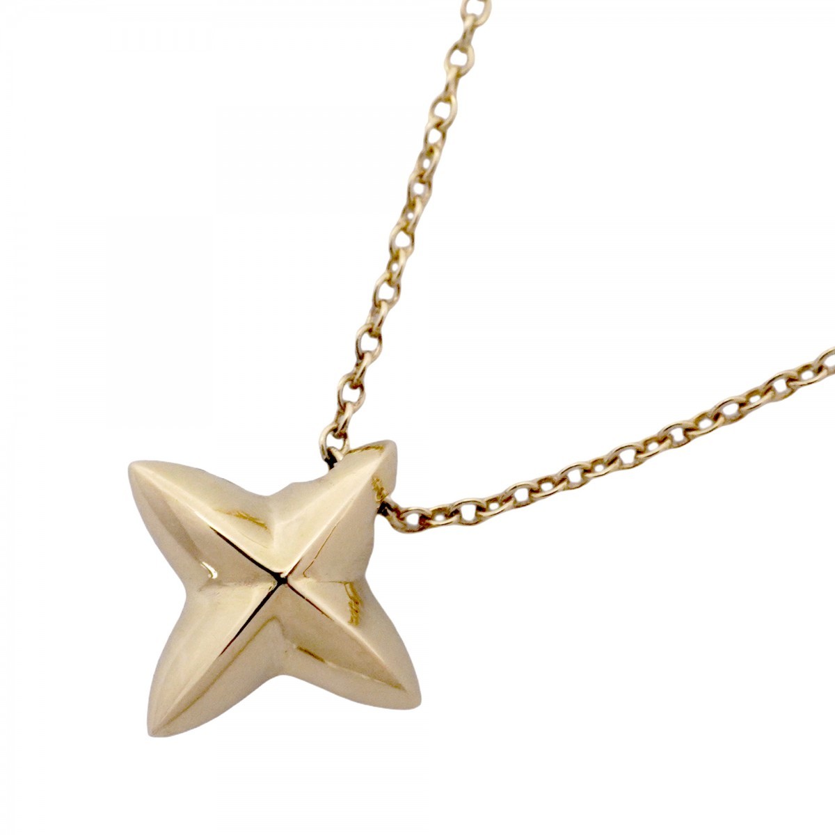 AUTH TIFFANY&CO. NECKLACE SIRIUS STAR K18YG YELLOW GOLD WOMEN'S F