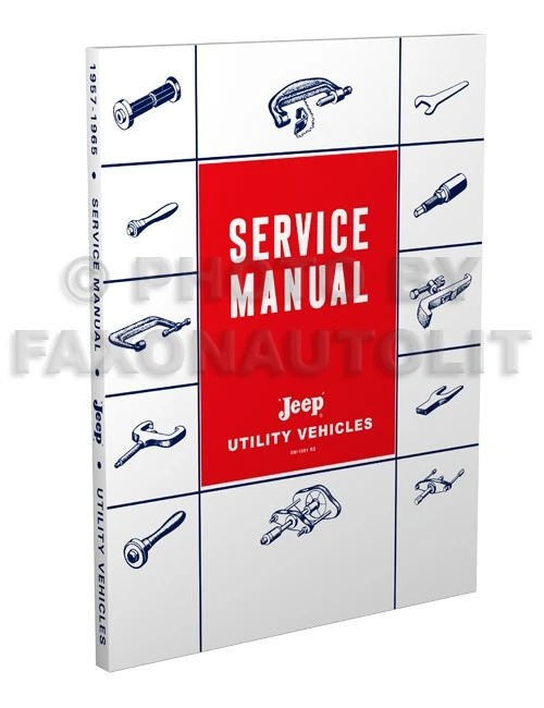Manual Taller Reparación Jeep Pickup Wagon 1958-1965 - Imagen 1 de 1
