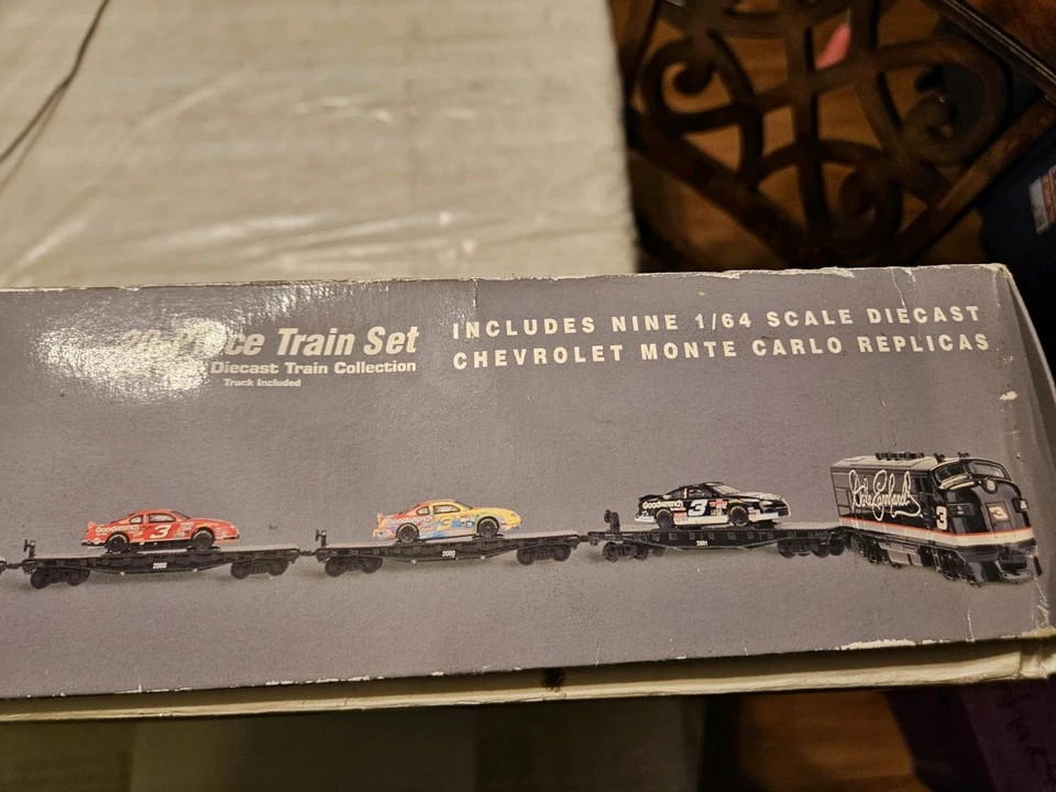 Juego de tren de 20 piezas Dale Earnhardt (9 vagones diecast 1/64) y enlace de tren de 3 piezas  Foto 2 de 4