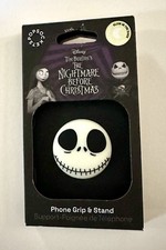 Jack Skellington PopSockets supporto impugnatura telefono gomma bagliore al buio - NUOVO