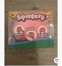Sunny Days Jumbo Squeeezy Peach Squishy Toy   Stress Relief SHIPS FAST NEW