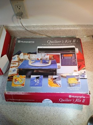 Husqvarna Quilter s Kit II For Rosy Lily ,500, 400 Series, Daisy, Sew Easy 200 S