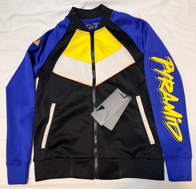 Chris Brown Black Pyramid WOMEN COLORBLOCK ATHLETIC TRACK JACKET Sz. XS