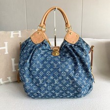 Louis Vuitton Monogram Denim Daily GM Shoulde...