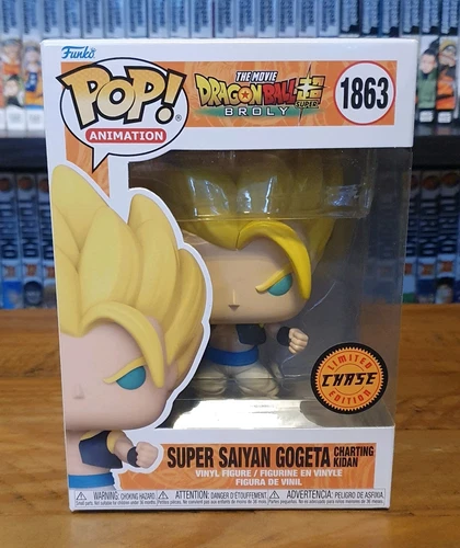Funko Pop - Dragon Ball Super - Super Saiyan Gogeta Charting Kidan #1863 - Chase