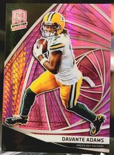2019 Panini Spectra Neon Pink Prizm #12/25 Davante Adams #85 - Packers - SSP
