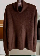 ESCORPION WOMEN'S TURTLE NECK SWEATER SIZE 44 MOHAIR BLEND SPAIN