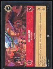 Agrabah - Marketplace Normal 136/204 Disney Lorcana Fabled NM Lorcana Card