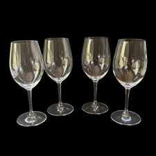 Riedel Veritas Riesling Zinfandel Glasses Set Of 4 9”H Lightweight Crystal