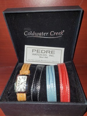 Coldwater Creek Watch Set - Four Interchangable Bands - NIB